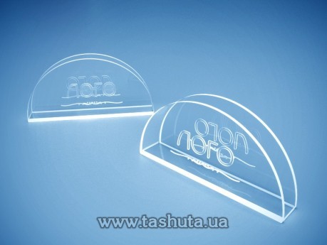 Serwetnik z nadrukiem logo, 160x80x20 mm