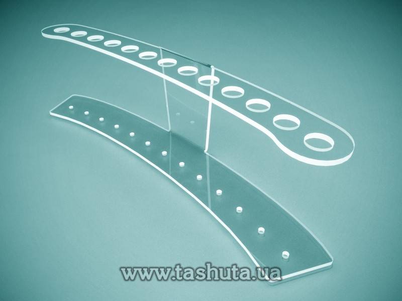 Plastic Pen Holder for 13 pcs, 220x70x70mm
