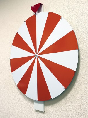 Wall-Mounted Wheel of Fortune, Wheel Diameter 700mm