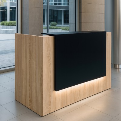 Modular Front Desk, Registration Desk, 120x110x74cm
