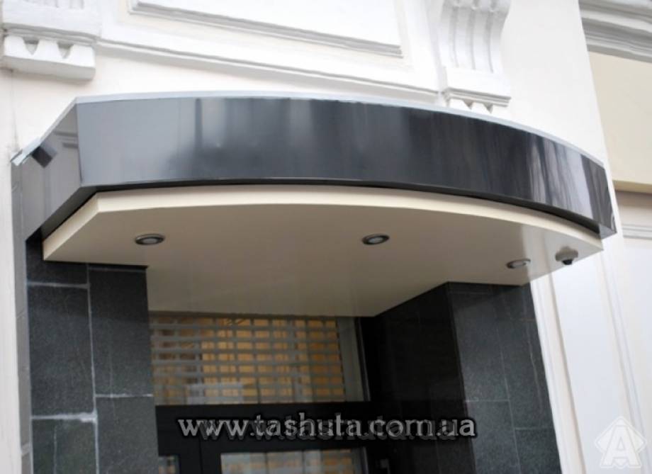 Custom Entrance Door Canopy, 2500x500x1200mm