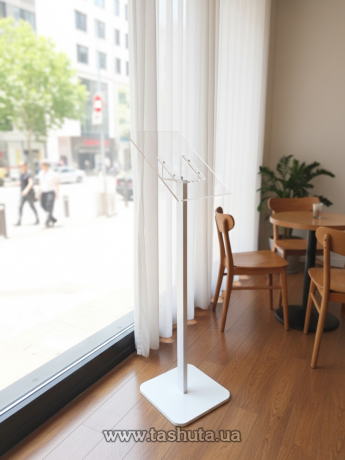 Информационная стойка с акриловым карманом А4 формата