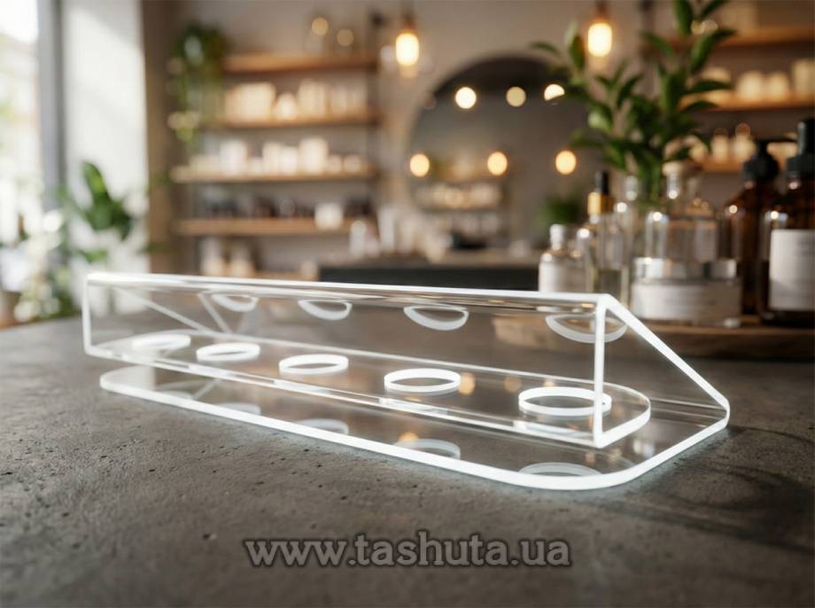 Lipstick Display for 5 pcs, 205x35x80mm (D=20mm)