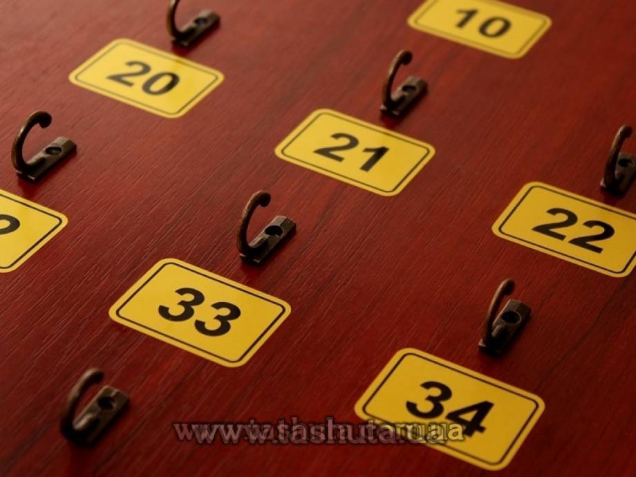 Number Sticker 40x40mm (Counterpart)