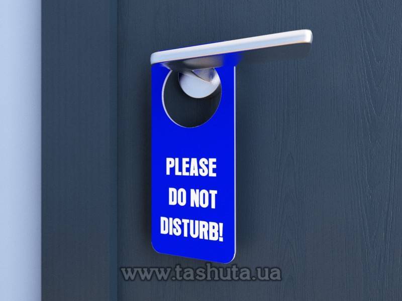 Rounded Door Hanger 160x80mm, Single-Sided