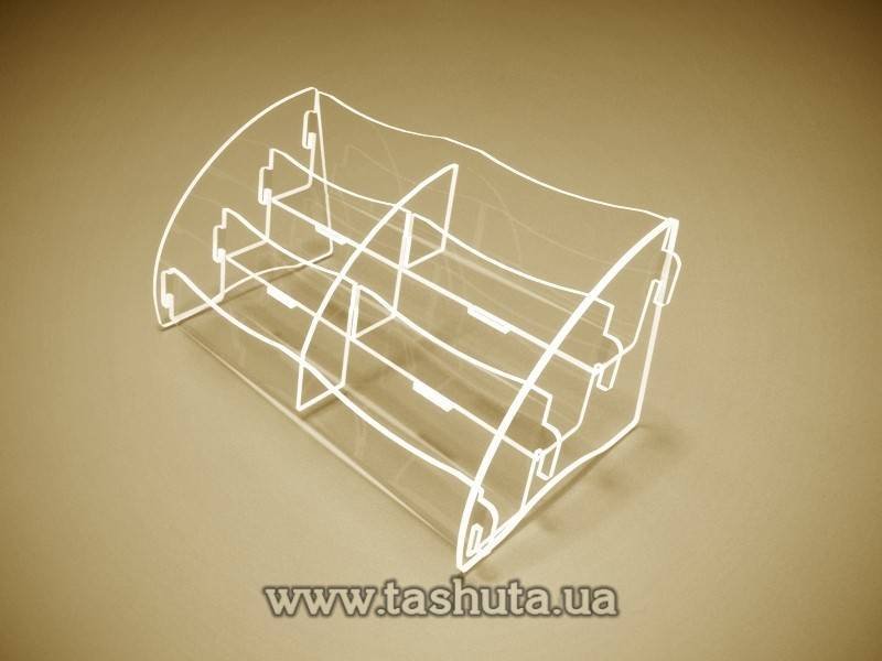 Tabletop Business Card Holder 90x50mm x 6 pcs