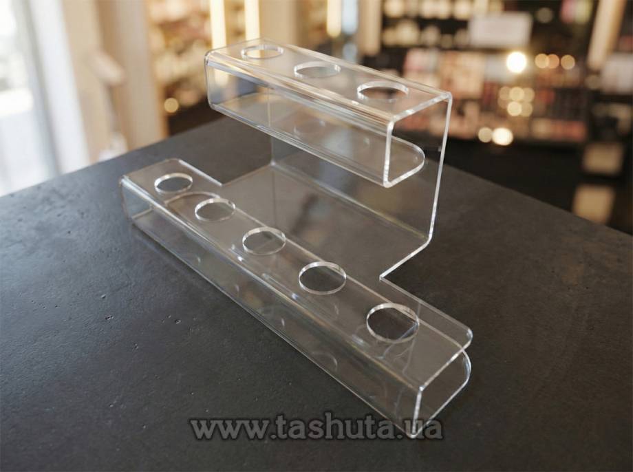 Lipstick Display for 8 pcs, 205x100x70mm (D=20mm)