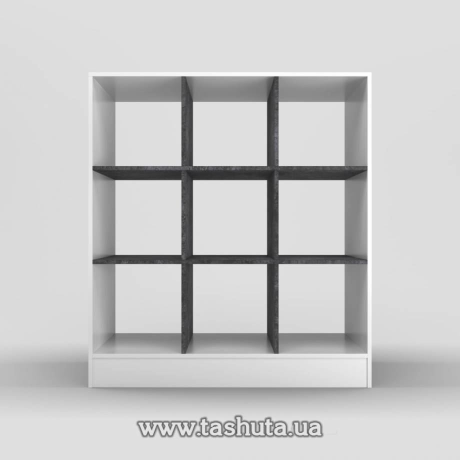 Office Partition Shelving Unit 110x120x35cm