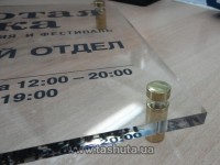 Декоративний кріпильний елемент з віддаленням від стіни