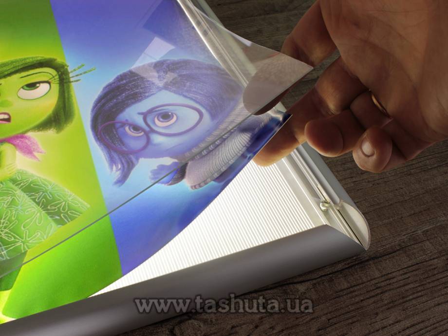 Printing on Backlit Film for Illuminated Structures, 1440 dpi