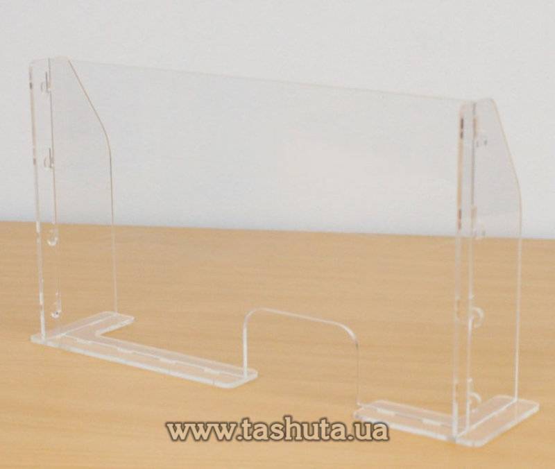 Shop Checkout Protective Barrier Screen Partition 1500x750x240mm