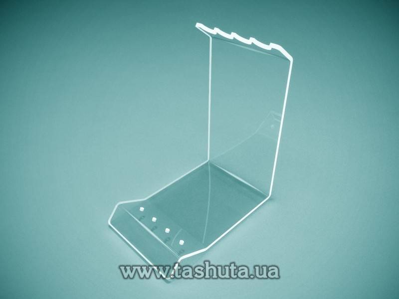 Acrylic Pen Holder for 4 pcs, 70x100x220mm