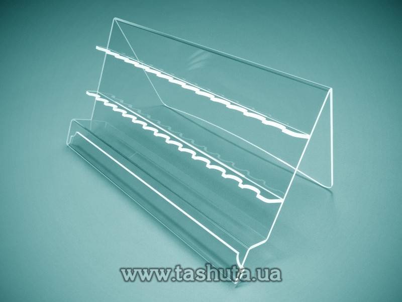 Pen Holder with Price Tag for 14 pcs, 230x110x70mm