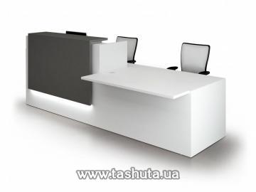 Modular Front Desk, Registration Desk, 180x110x74cm