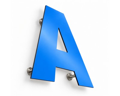 Flat letters