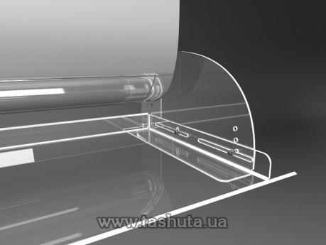 Ekran powietrzny (deflektor) klimatyzatora, szerokość 950mm, z akrylu