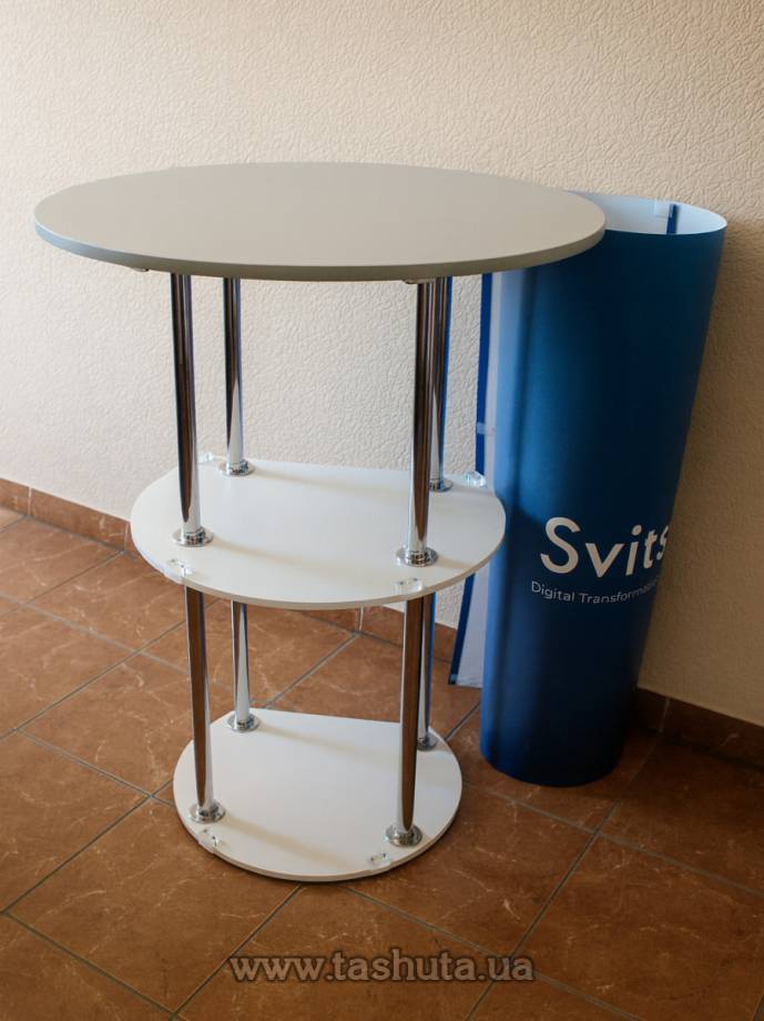 Printed Reception Desk 700x700mm