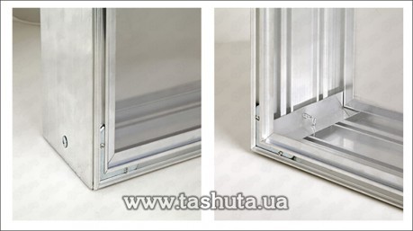 Lightbox jednostronny z profilu aluminiowego