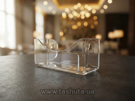 Навесная подставка под визитки 90х50  мм