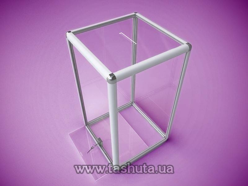 Aluminium Profile Ballot Box 500x1000x500mm