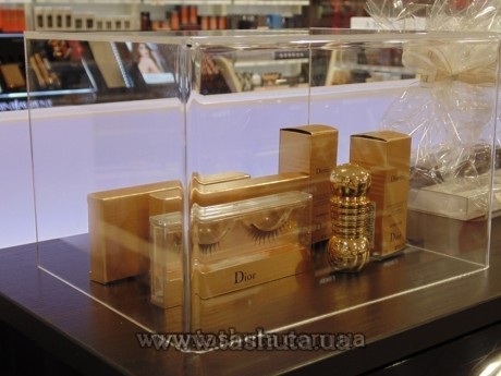 Osłona ochronna, display akrylowy 300x500x100 mm