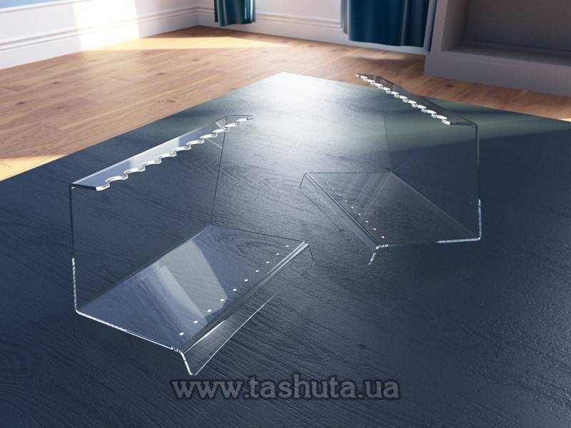 Acrylic Pen Holder for 10 pcs, 160x130x120mm
