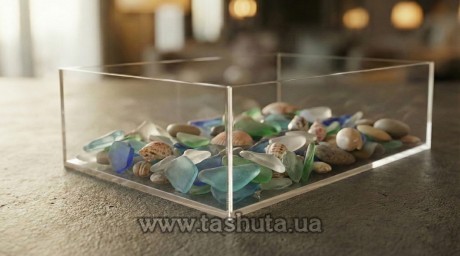 Коробка, контейнер из оргстекла 200х300х70 мм