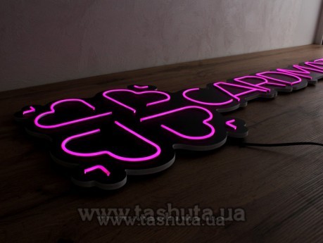 Litery neonowe, h-400mm