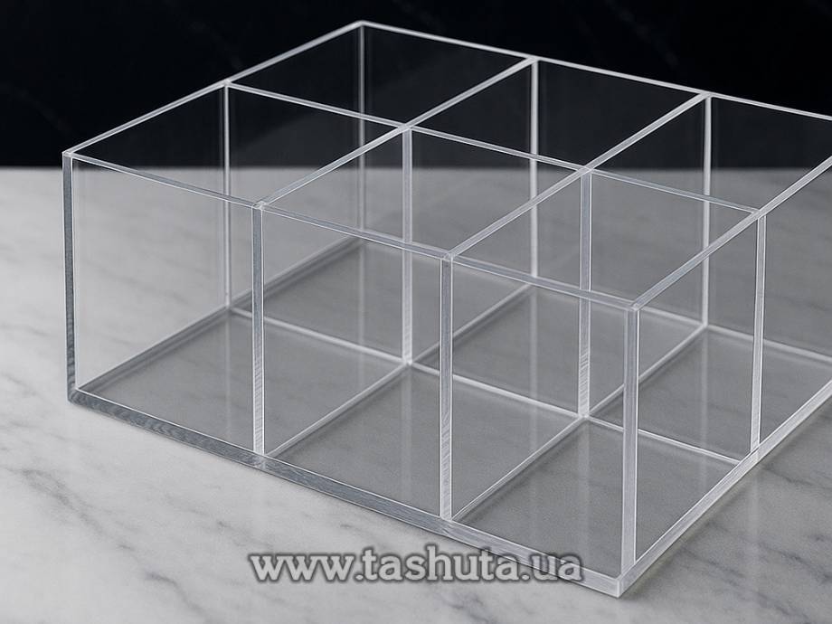 Plastic Product Tray 300x400x200mm with 6 Compartments