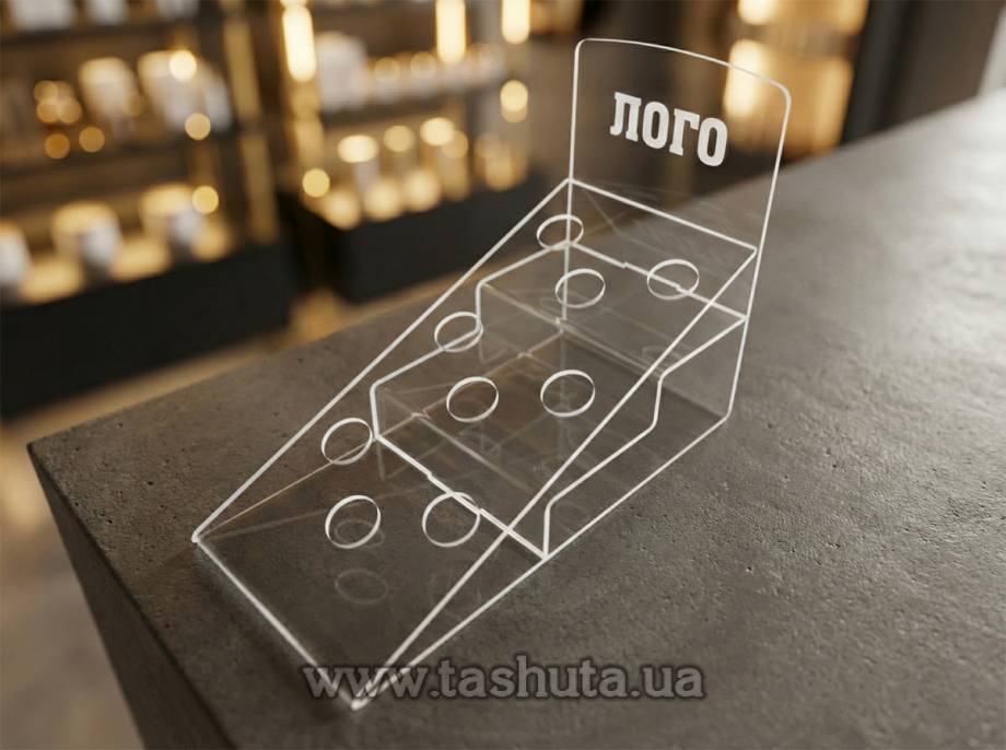 Lipstick Display for 9 pcs, 100x150x250mm (D=20mm)