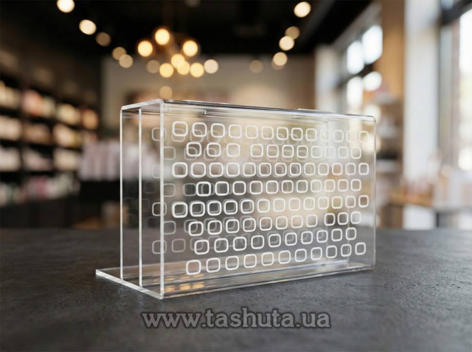 Cosmetics Display with 81 Cells 20x20mm