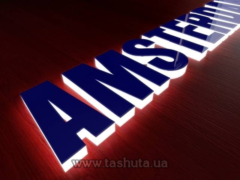 Edge-Lit Illuminated 3D Letters, h-600mm