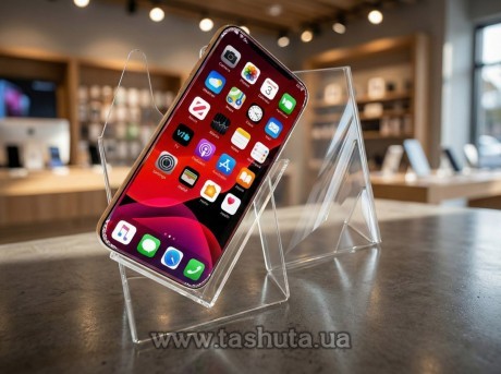 Podstawka na smartfon z polem na opis, 185x155x95mm