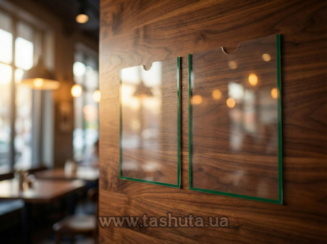 Прозрачный пластиковый карман для стендов А5 (148х210)