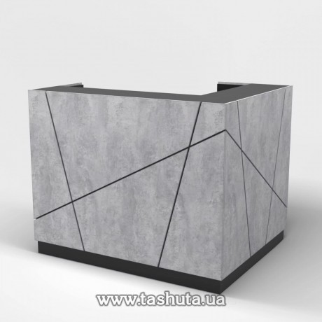 Lada recepcyjna „Modern” narożna, 150x110x120 cm