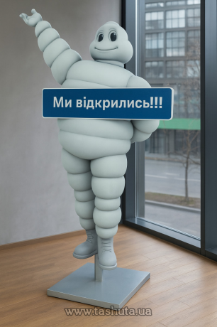 Ростовая фигура на композитном подиуме, одностороняя