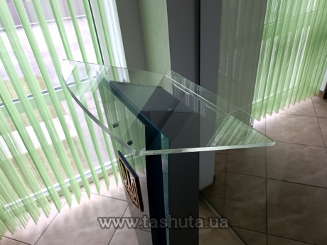 Трибуна для выступлений переносная акриловая