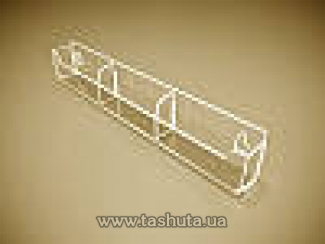 Навесной держатель для визиток 90х50мм 3 ячейки