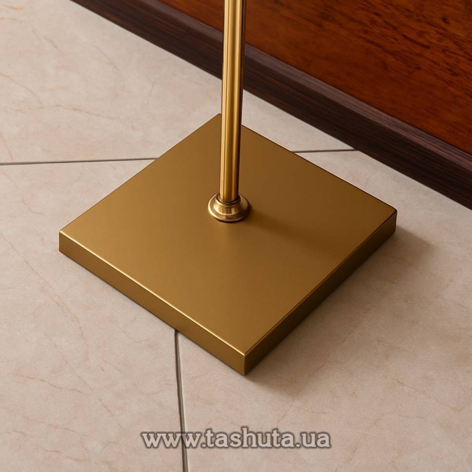 Double-Sided A4 Advertising and Information Stand, H=1200mm, Gold