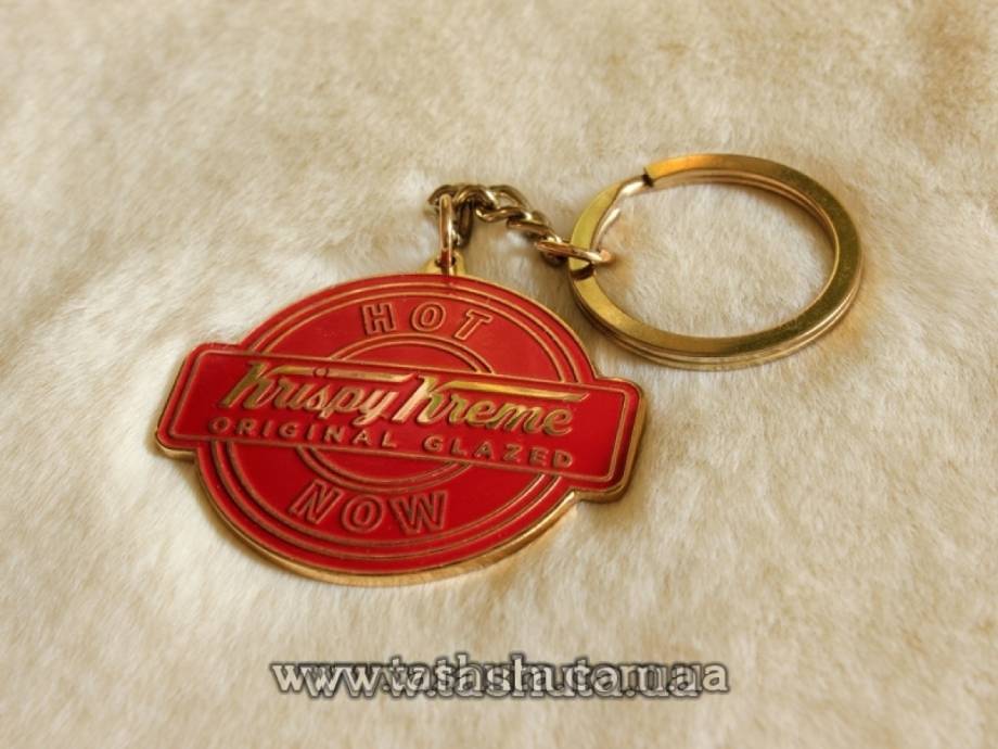 Round Brass Number Tag 35x35mm, Single-Sided