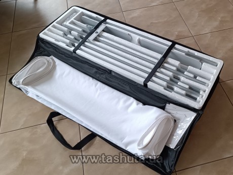 Mobilny kaseton tekstylny świetlny 85x200 cm