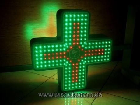Krzyż LED z dynamiką EXPAND, 900x900mm