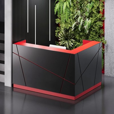 "Modern" Corner Reception Desk, 150x110x120cm
