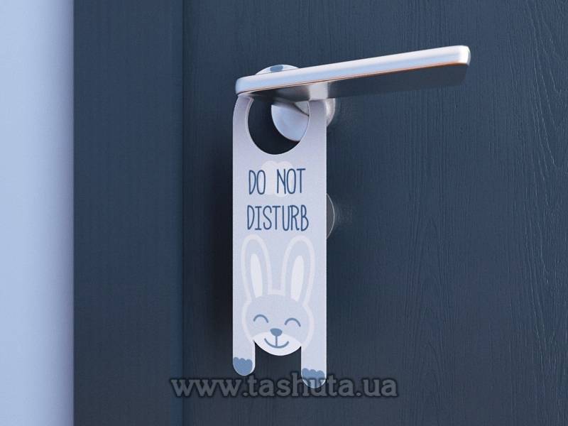 Custom Door Hanger 200x66mm, Single-Sided