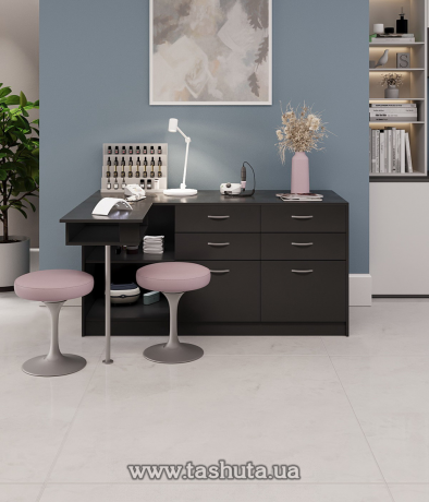 Стол маникюрный, 150х120х75х60 cм