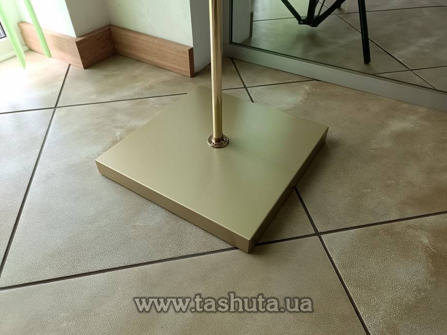 A4 Snap Frame Advertising and Information Stand, GOLD