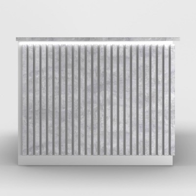 “Baffeli” Reception Desk, 180x110x65cm