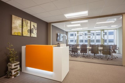 Modular Front Desk, Registration Desk, 120x110x74cm