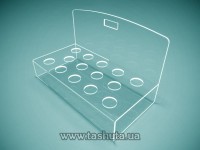 Podstawka na pomadki na 14 szt., 205x120x100 mm (Śr.=20 mm)