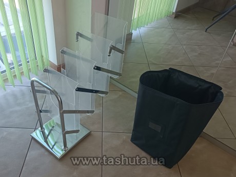 Stojak na ulotki podłogowy LD11, 230x145x290mm